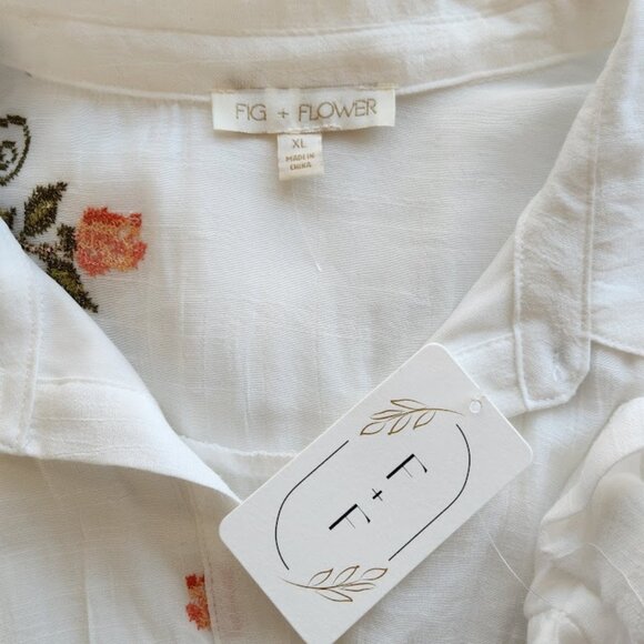 Fig & Flower Women's Tiered Dress in size XL - Picture 7 of 8